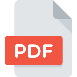 flat pdf icon